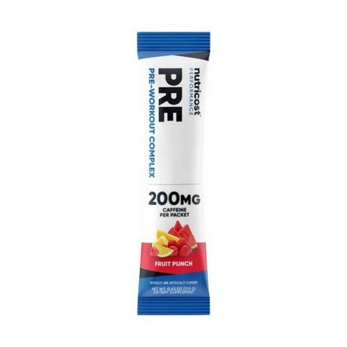 Pre-Workout Fruit Punch 1 Serving by Nutricost