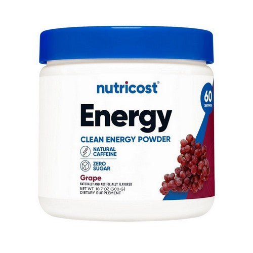 Energy Clean Energy Powder Grape 10.7 Oz by Nutricost
