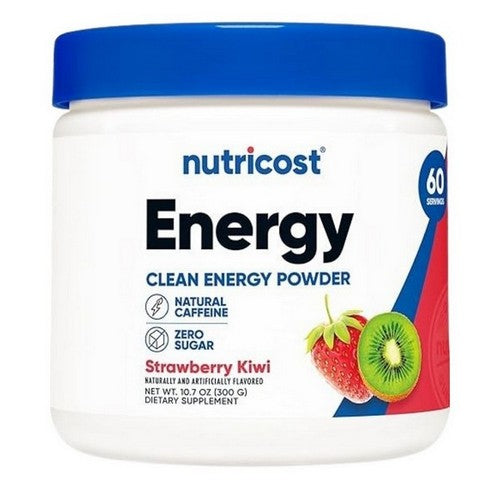 Energy Complex Powder Strawberry Kiwi 60 Servings by Nutricost