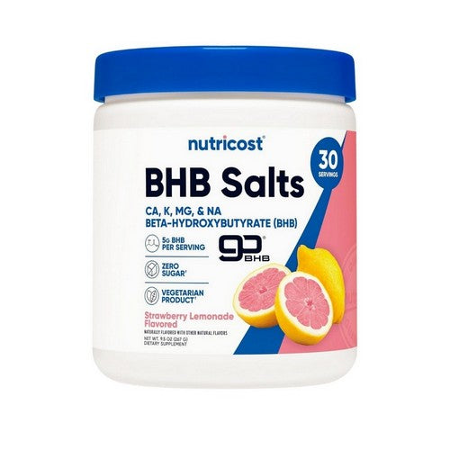 Bhb Salts Gobhb Strawberry Lemonade 9.5 Oz by Nutricost