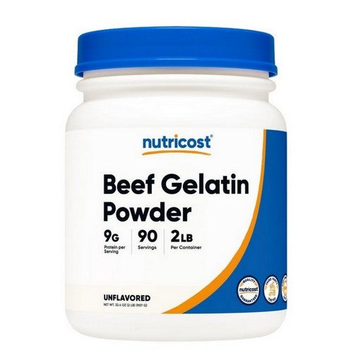 Beef Gelatin Powder 2 Lbs by Nutricost