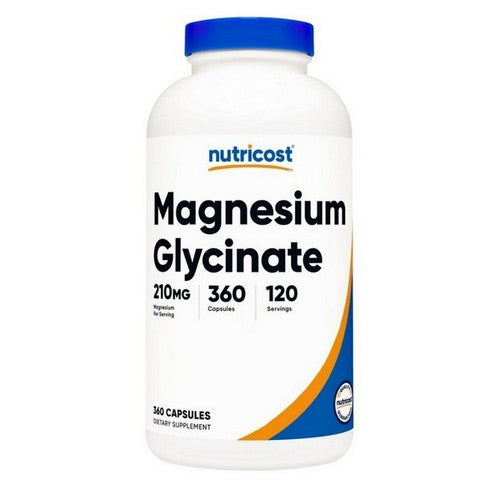 Magnesium Glycinate 60 Caps by Nutricost