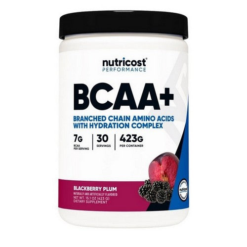 BCAA + Hydration Powder Blackberry Plum 30 Serving by Nutricost