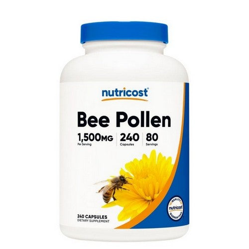 Bee Pollen Capsules 240 Count by Nutricost