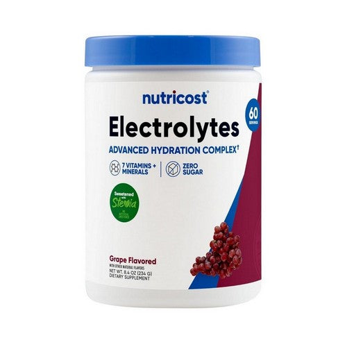Electrolytes Advanced Hydration Complex Grape 8.4 Oz by Nutricost
