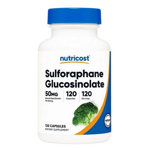 Sulforaphane Glucosinolate Capsules 120 Count by Nutricost