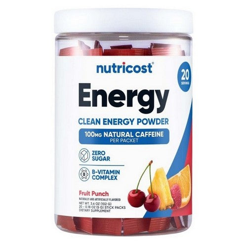 Energy Complex Stickpacks Fruit Punch 20 Sticks by Nutricost