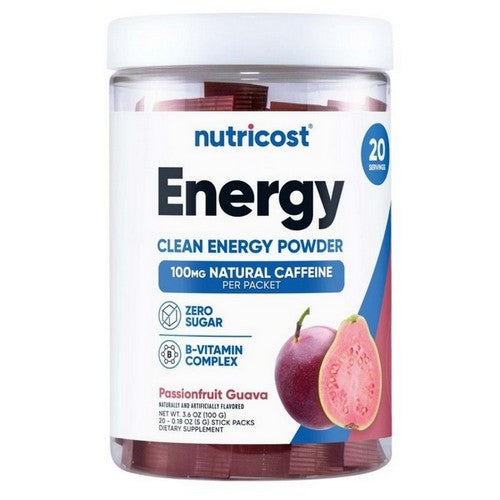 Energy Complex Stickpacks Passionfruit Guava 20 Sticks by Nutricost