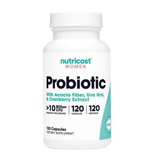 Probiotic for Women Capsules 10 Billion CFU 120 Count by Nutricost