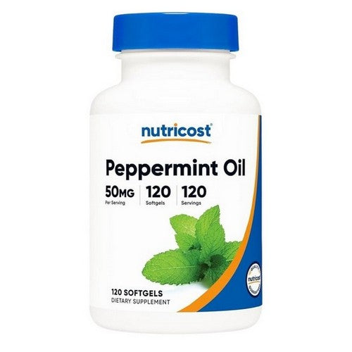 Peppermint Oil Softgels 120 Count by Nutricost