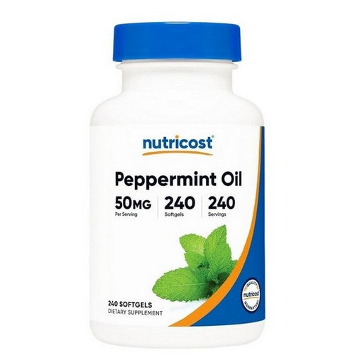 Peppermint Oil Softgels 240 Count by Nutricost