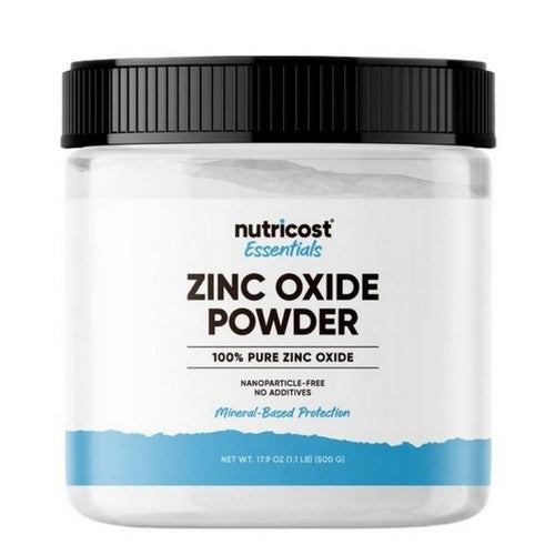 Zinc Oxide Powder 500 Grams by Nutricost