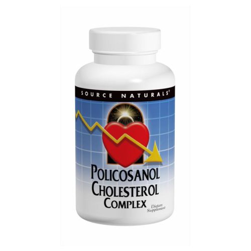 Policosanol Cholesterol Complex  60 Tabs by Source Naturals