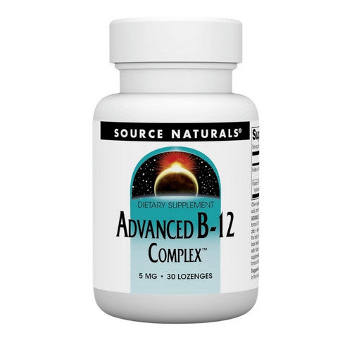 Advanced B-12 Complex 30 Tabs by Source Naturals