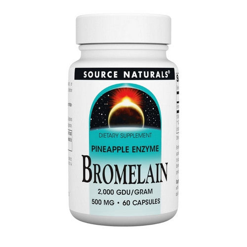 Bromelain 2000 GDU 60 Caps by Source Naturals