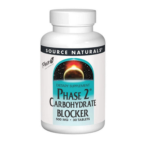 Phase 2 Carbohydrate Blocker 30 Tabs by Source Naturals