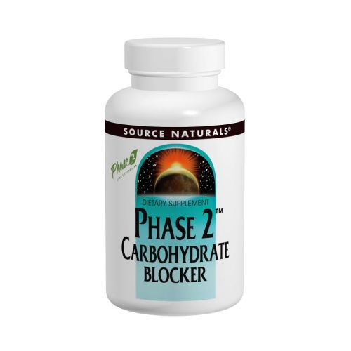 Phase 2 Carbohydrate Blocker 120 Tabs by Source Naturals