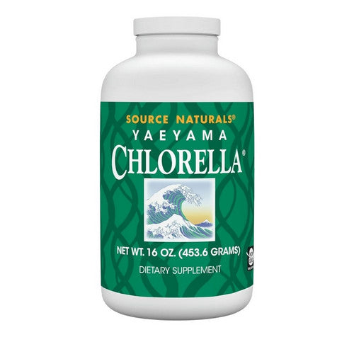 Chlorella From YaeyamaPowder 16 Oz by Source Naturals