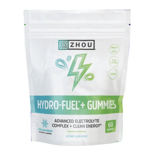 Hydro Fuel Plus Electrolyte Gummies 60 Count by Zhou Nutrition