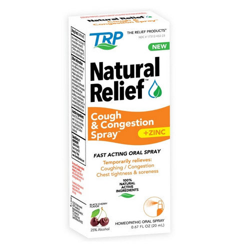 Cough And Congestion Spray 0.67 Oz by The Relief Products