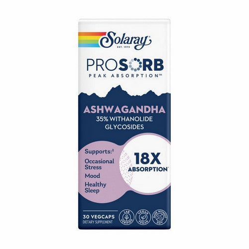 ProSorb Prosorb Ashwagandha 30 Count by Solaray