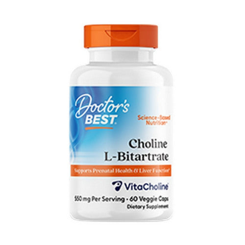 Choline L-Bitartrate 60 Veggie Caps by Doctors Best