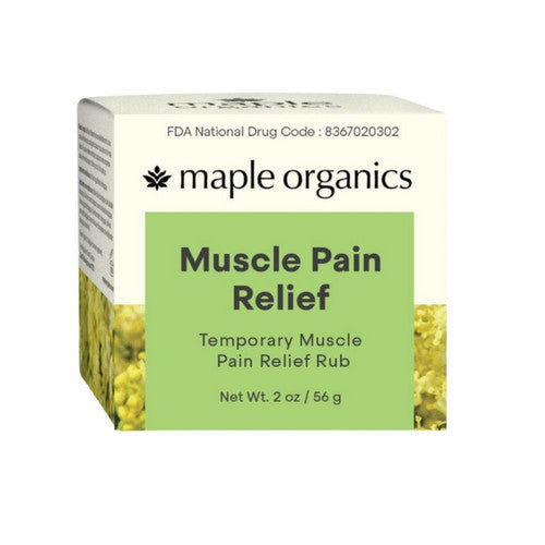 Muscle Pain Relief 2 Oz by Maple Organics