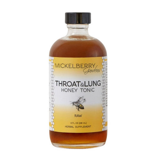 Throat And Lung Honey Tonic 8 Oz by Mickelberry Gardens
