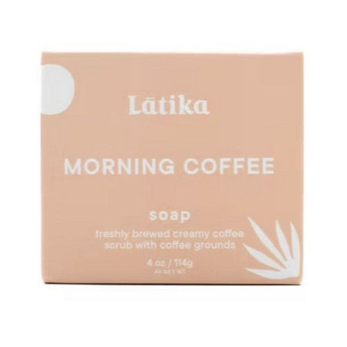 Bar Soap Morning Coffee 4 Oz by Latika Soap