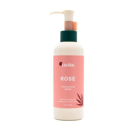 Hand And Body Wash Wildflower 7 Oz by Latika Soap