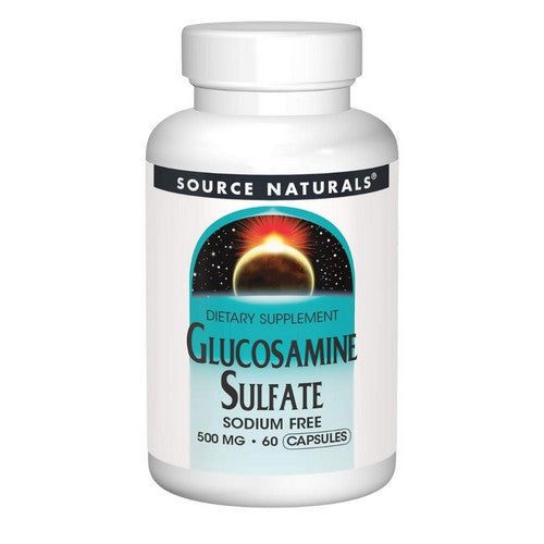 Glucosamine Sulfate Sodium Free 60 Tabs by Source Naturals
