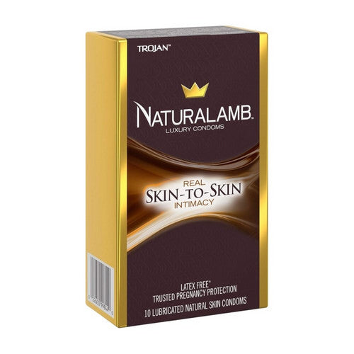 Condom Natural Lamb Lubricated 12 Count by Trojan