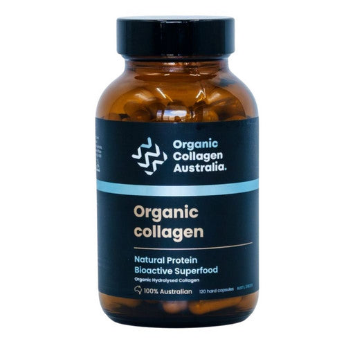 Pure Collagen 120 Capsules by Organic Collagen Australia