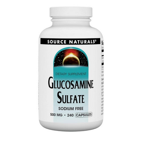 Glucosamine Sulfate Sodium Free 240 Tabs by Source Naturals