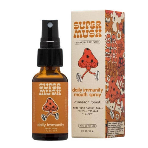 Daily Immunity Mouth Spray 1 Oz by SuperMush