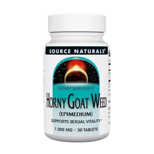 Horny Goat Weed 30 Tabs by Source Naturals