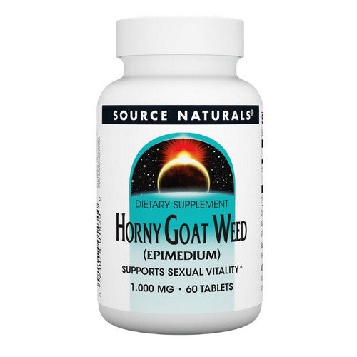 Horny Goat Weed 60 Tabs by Source Naturals