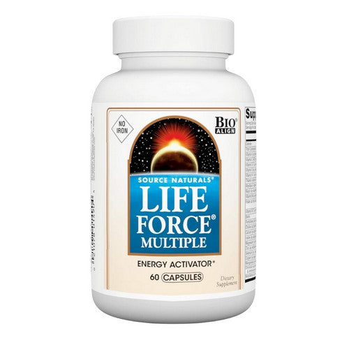 Life Force Multiple No Iron 60 Caps (No Iron) by Source Naturals