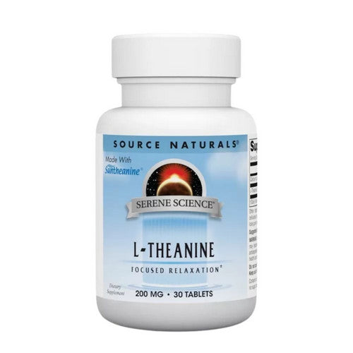 L-Theanine 30 Tabs by Source Naturals
