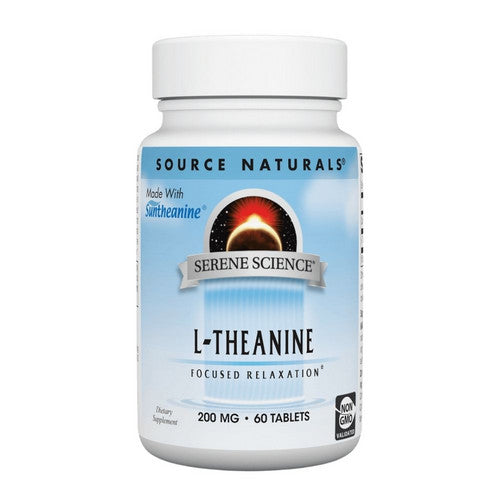 L-Theanine 60 Tabs by Source Naturals