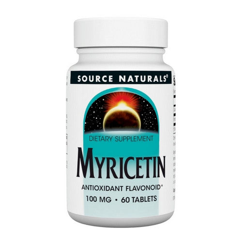 Myricetin 60 Tabs by Source Naturals