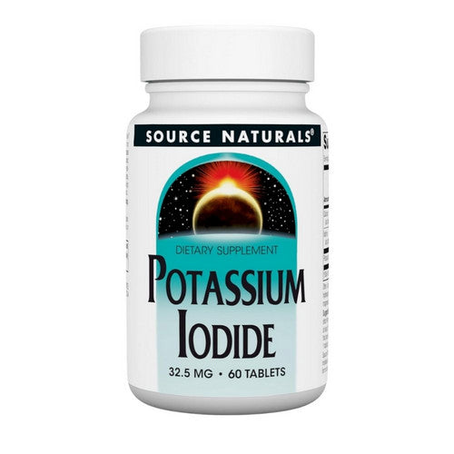 Potassium Iodide 60 Tabs by Source Naturals
