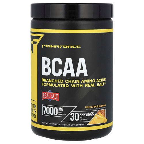 BCAA Powder Pineapple Mango 30 Servings by Primaforce
