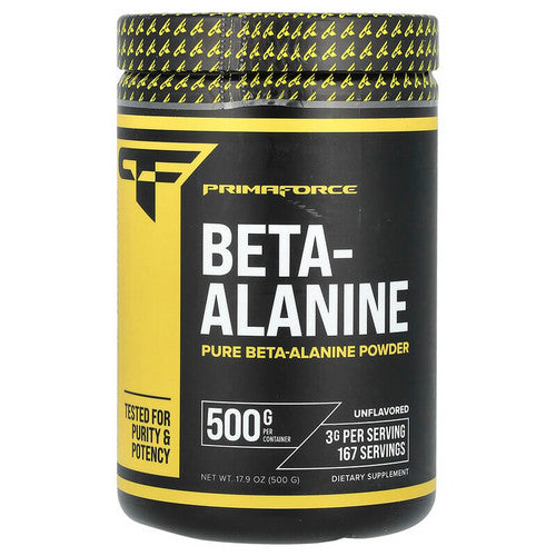 Beta-Alanine Powder Unflavored 500 Grams by Primaforce