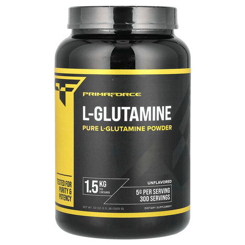 L-Glutamine Powder Unflavored 1.5 Kgs by Primaforce