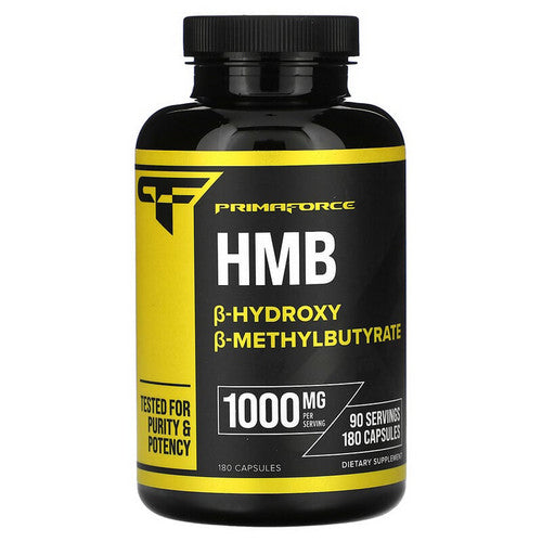 HMB (beta-hydroxy beta-methylbutyrate) 180 Caps by Primaforce