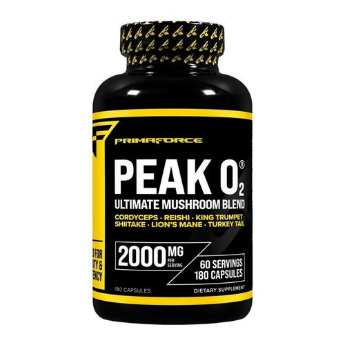 Peak O2 Ultimate Mushroom Blend 180 Caps by Primaforce