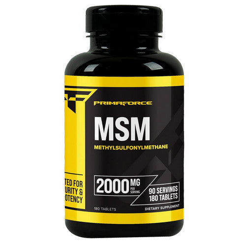 MSM Tablets 180 Count by Primaforce