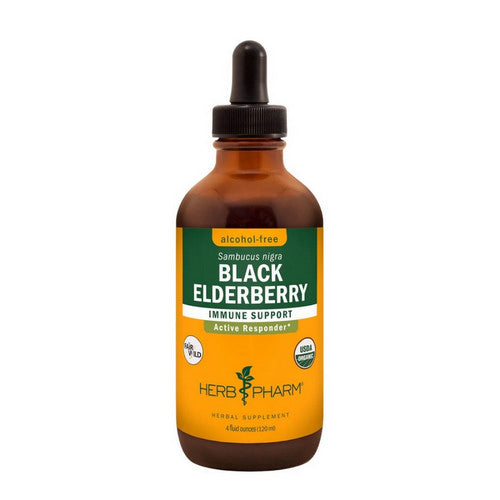 Black Elderberry Glycerite 4 Oz by Herb Pharm