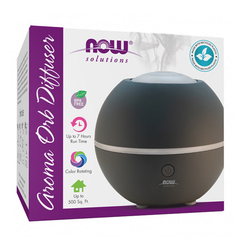 Aroma Orb Ultrasonic USB Oil Diffuser 1 Count by Now Foods